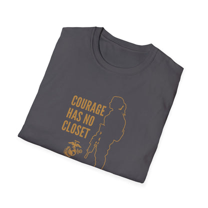 US Marines “Courage Has No Closet” T-Shirt