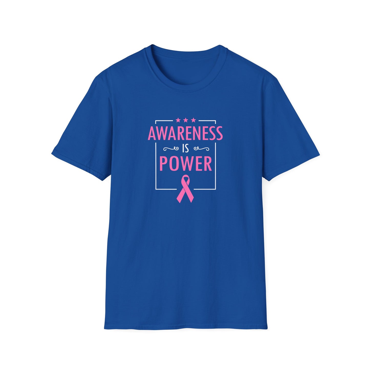 Awareness Is Power Breast Cancer Awareness T-Shirt