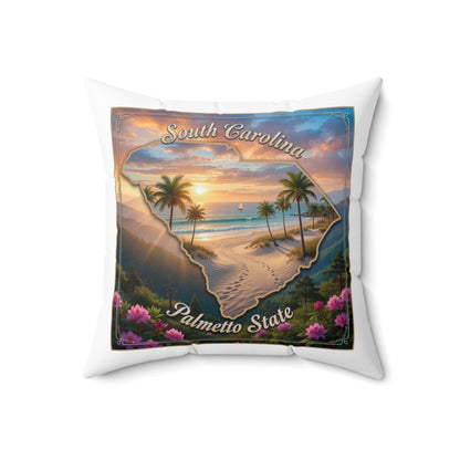 Spun Polyester Square Pillow