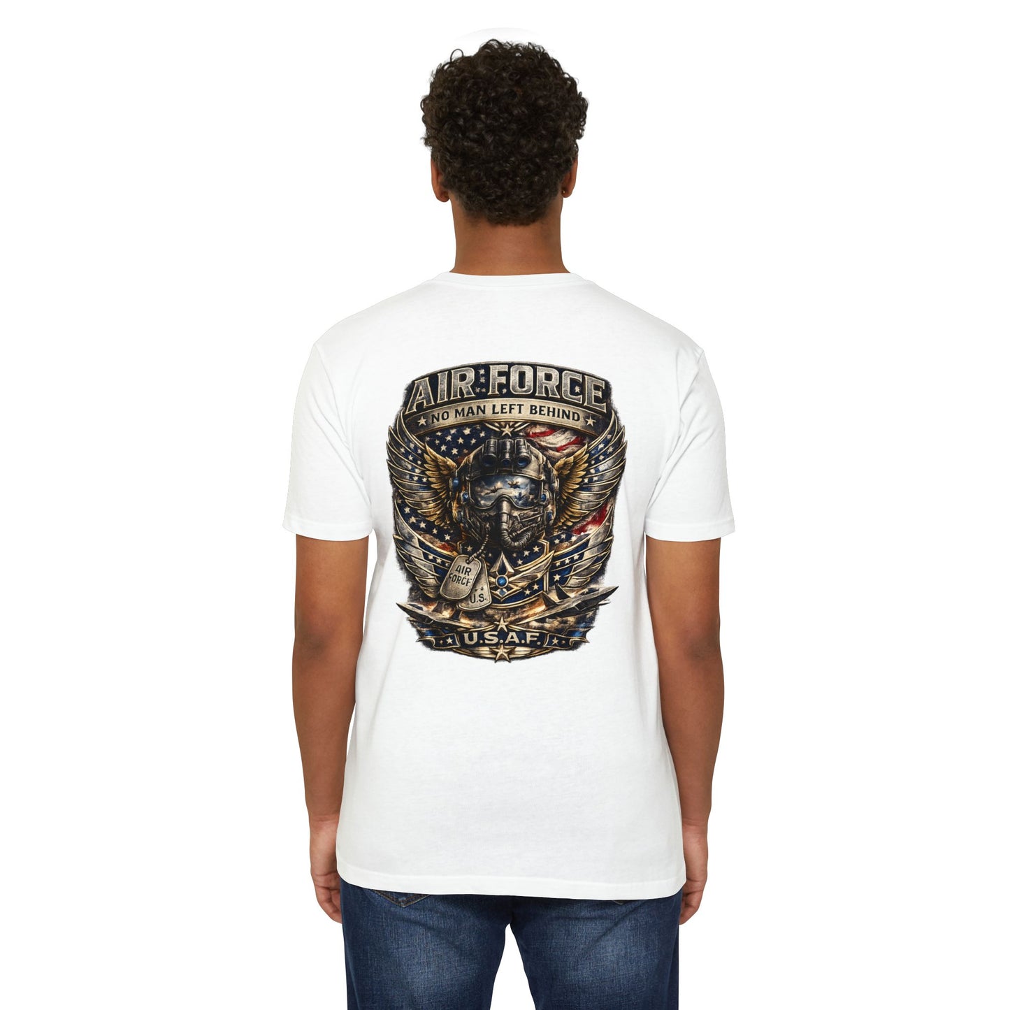 Air Force "No Man Left Behind" Graphic T-Shirt