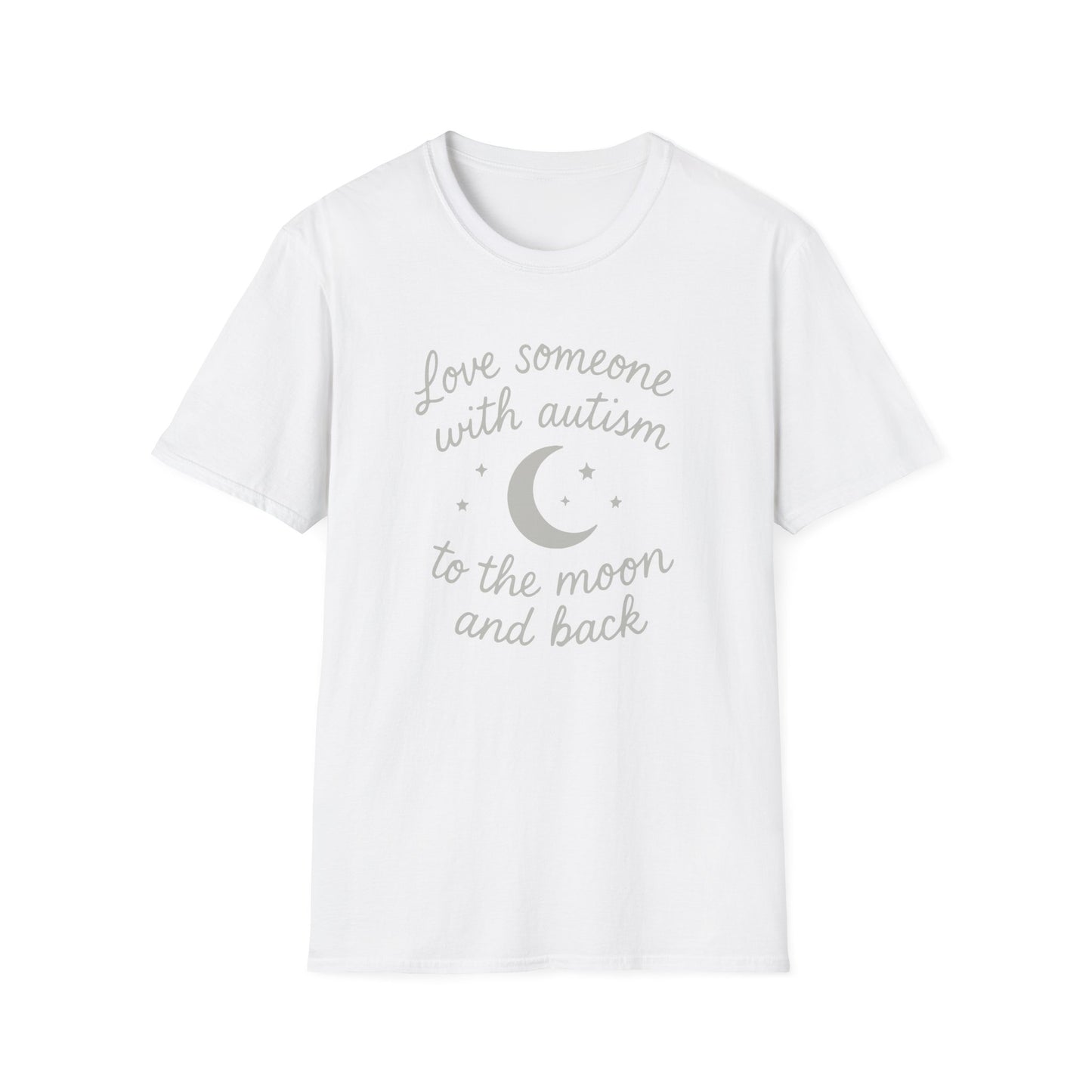 "Love Someone with Autism to the Moon and Back" T-Shirt