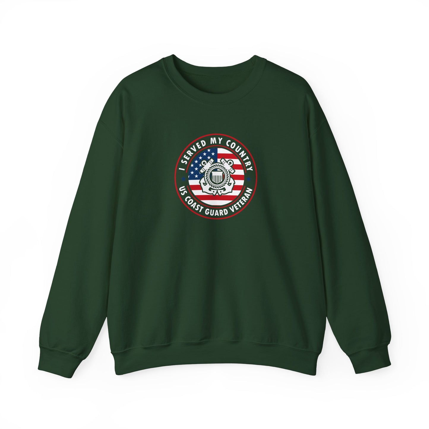 I Served My Country US Coast Guard Veteran Sweatshirt