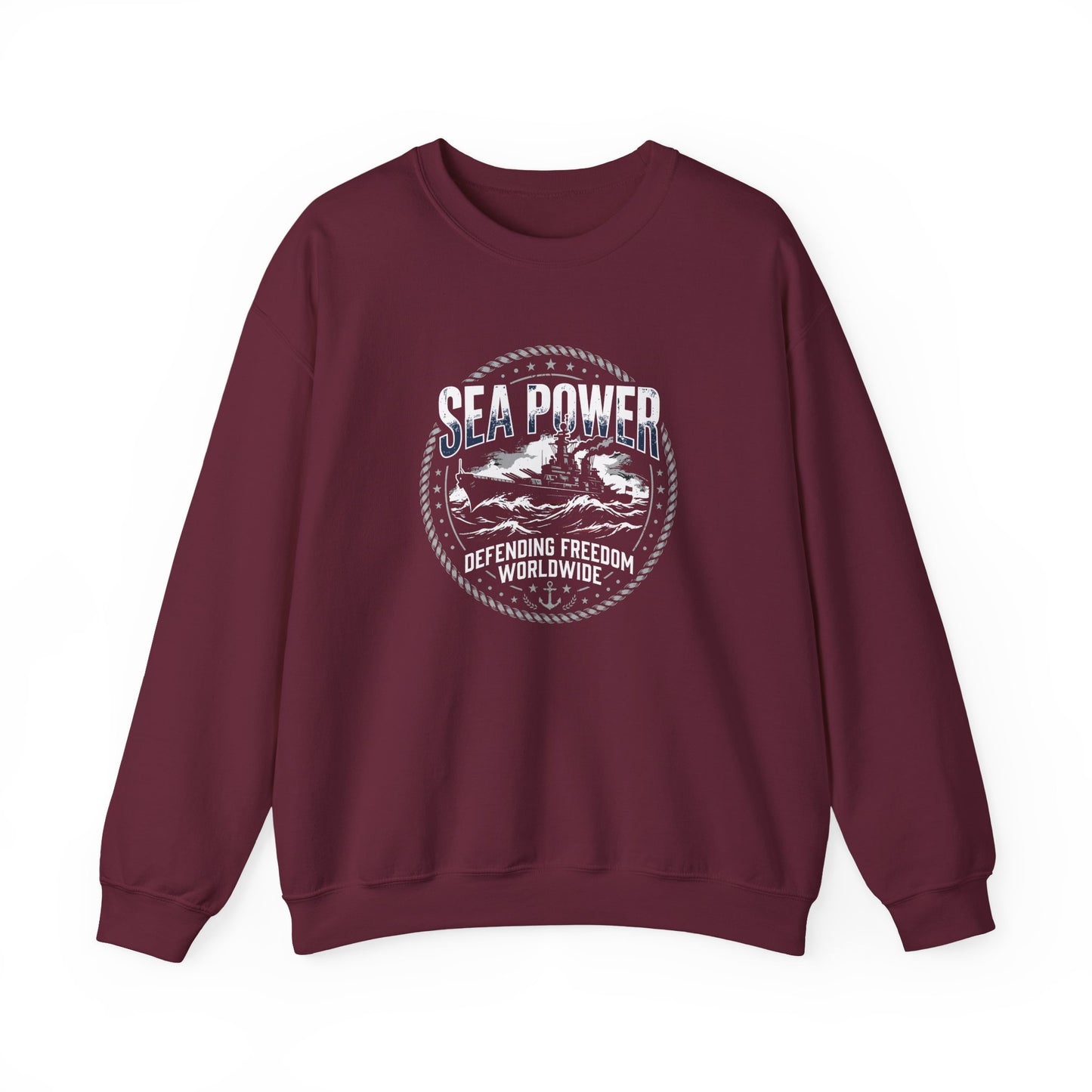 Sea Power: Defending Freedom Worldwide  Sweatshirt