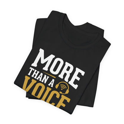 911 Dispatchers T-Shirt — "More Than a Voice, A Lifeline" Appreciation Tee