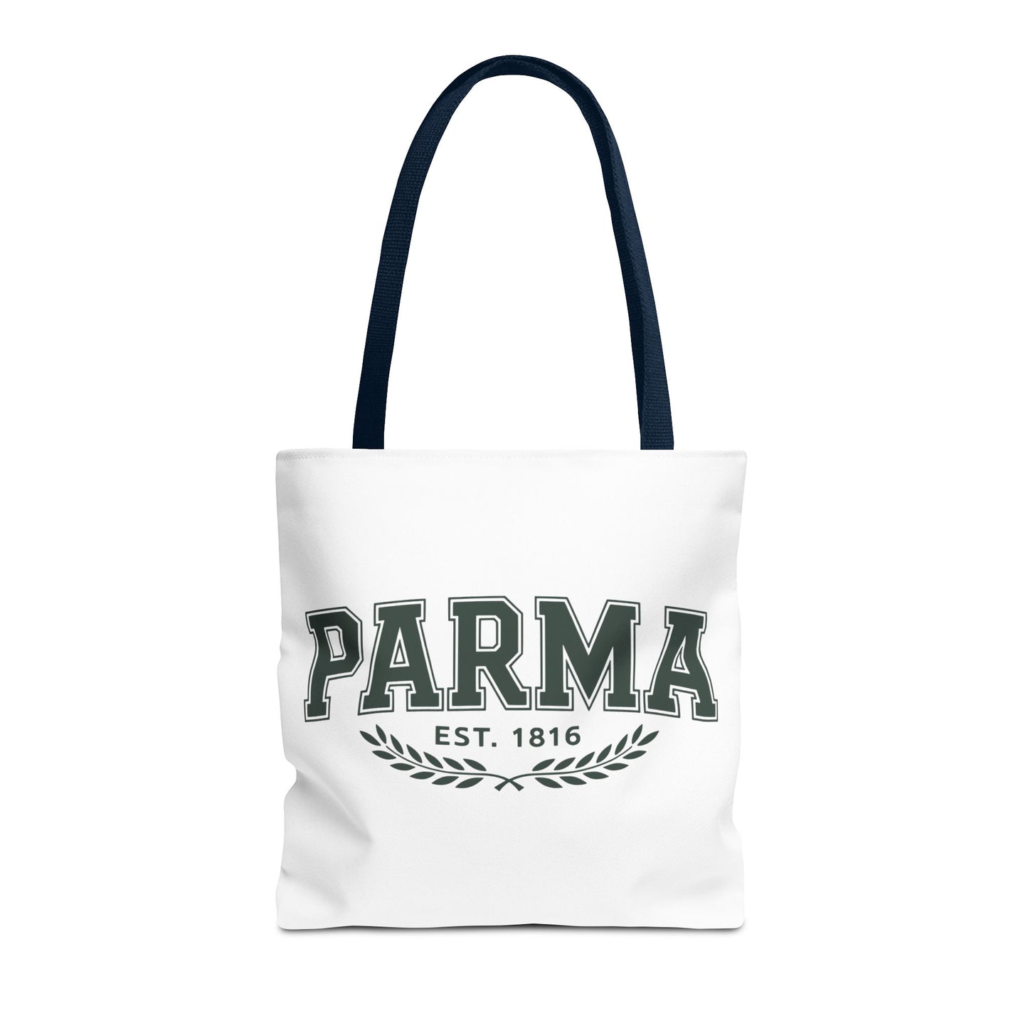 Parma Est. 1816 Tote Bag — Vintage Collegiate Canvas Tote