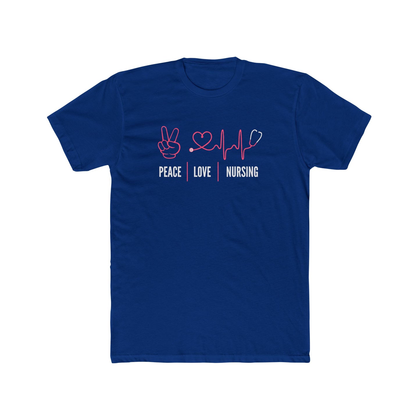 Nursing Tee — Peace Love Nursing Graphic Shirt