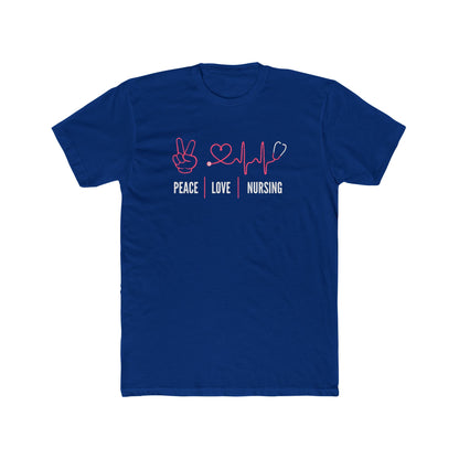 Nursing Tee — Peace Love Nursing Graphic Shirt
