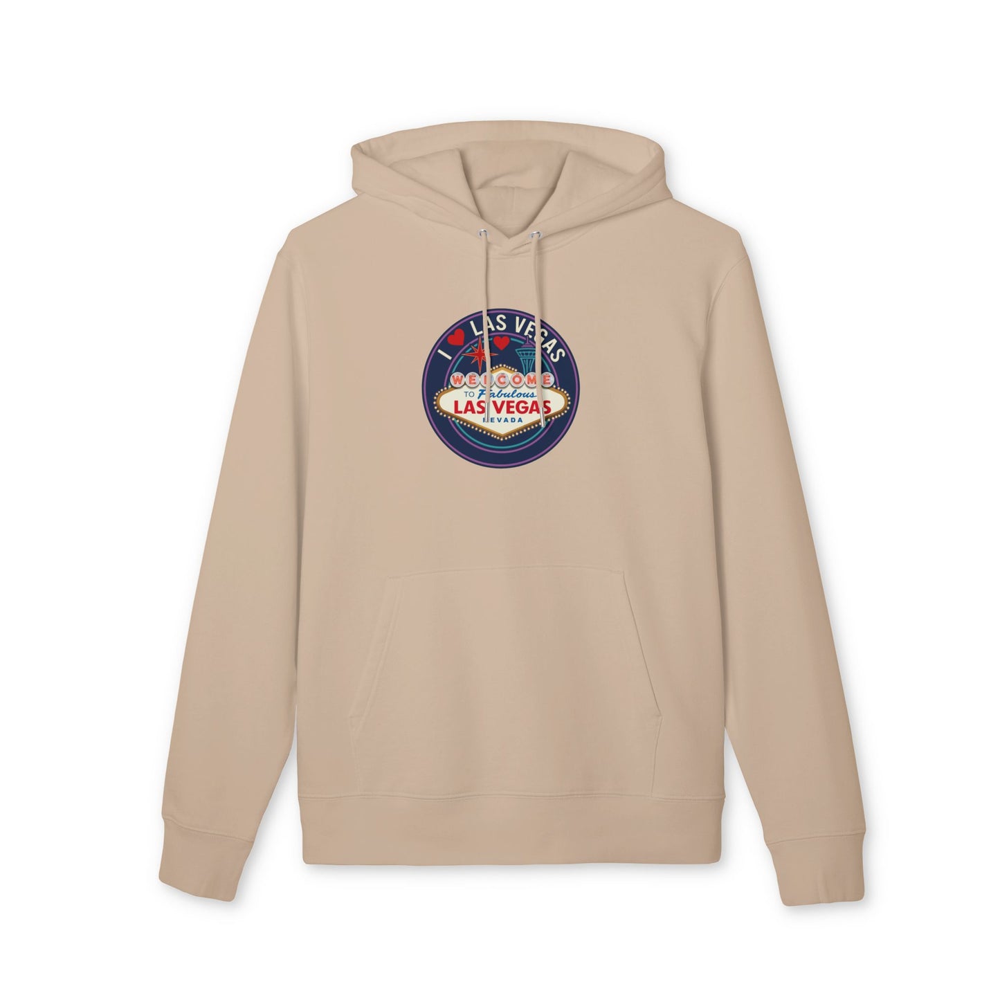 Las Vegas Sign Hoodie — Retro Welcome to Las Vegas Pullover