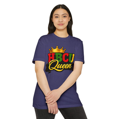 HBCU Queen T-Shirt — Retro Crown Black History Tee for College Pride