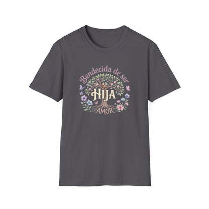 "Bendecida de ser Hija" T-Shirt