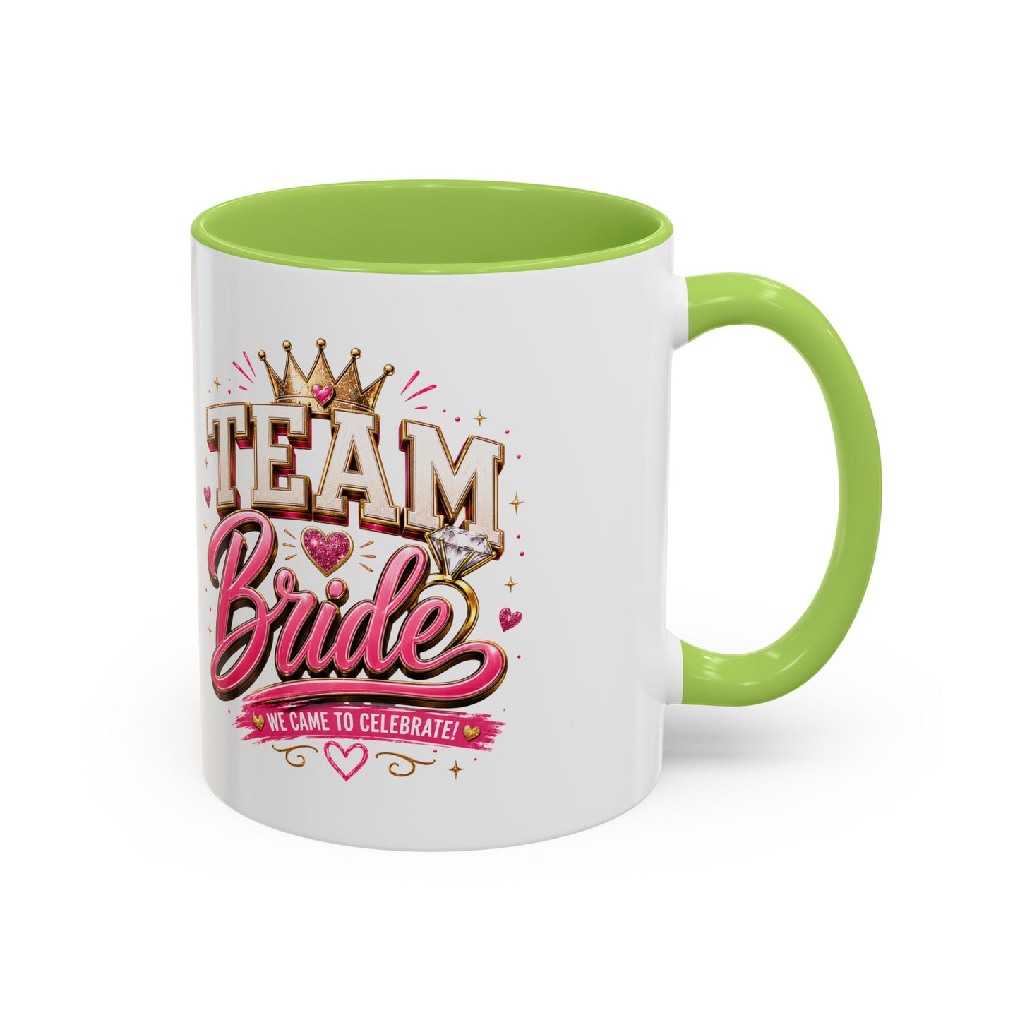 Team Bride Coffee Mug — 'Team Bride' Bachelorette Accent Mug (11/15oz)