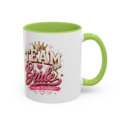 Team Bride Coffee Mug — 'Team Bride' Bachelorette Accent Mug (11/15oz)