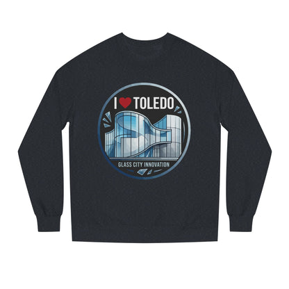 I  Toledo Glass City Sweatshirt — Toledo Skyline Crewneck