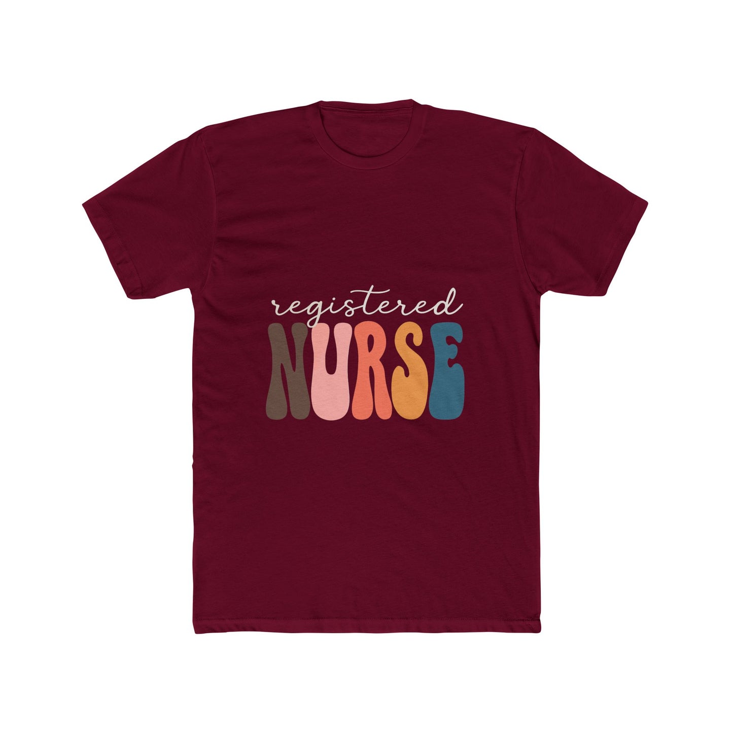Nurse Retro Bubble Letter T-Shirt