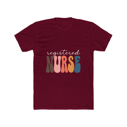 Nurse Retro Bubble Letter T-Shirt