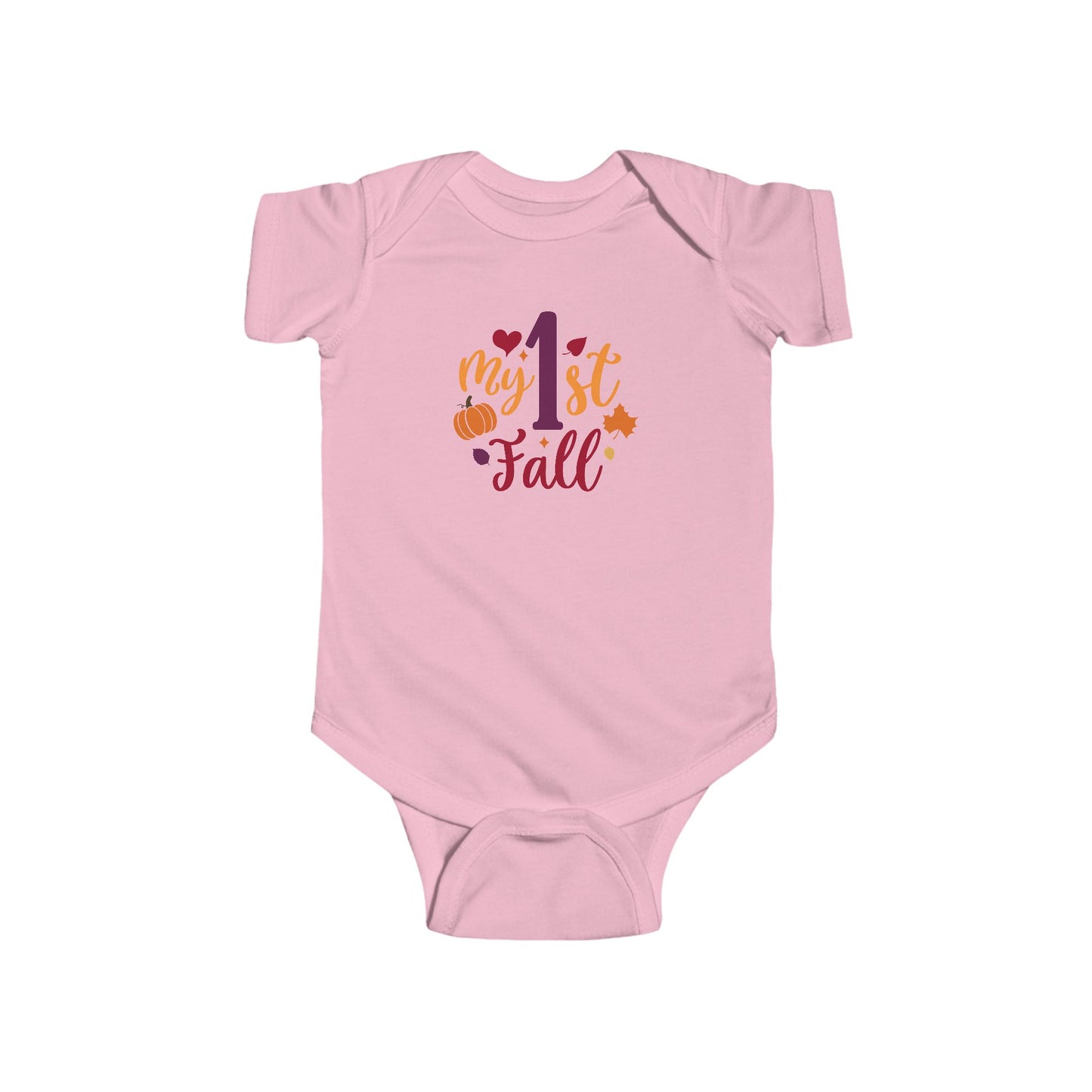 My 1st Fall Infant Bodysuit — Cute Thanksgiving/Autumn Baby Onesie