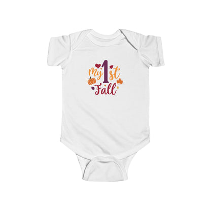 My 1st Fall Infant Bodysuit — Cute Thanksgiving/Autumn Baby Onesie