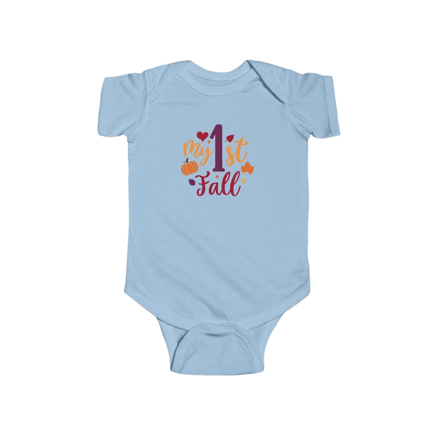 My 1st Fall Infant Bodysuit — Cute Thanksgiving/Autumn Baby Onesie