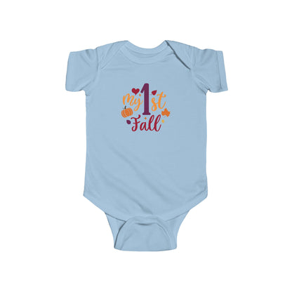 My 1st Fall Infant Bodysuit — Cute Thanksgiving/Autumn Baby Onesie