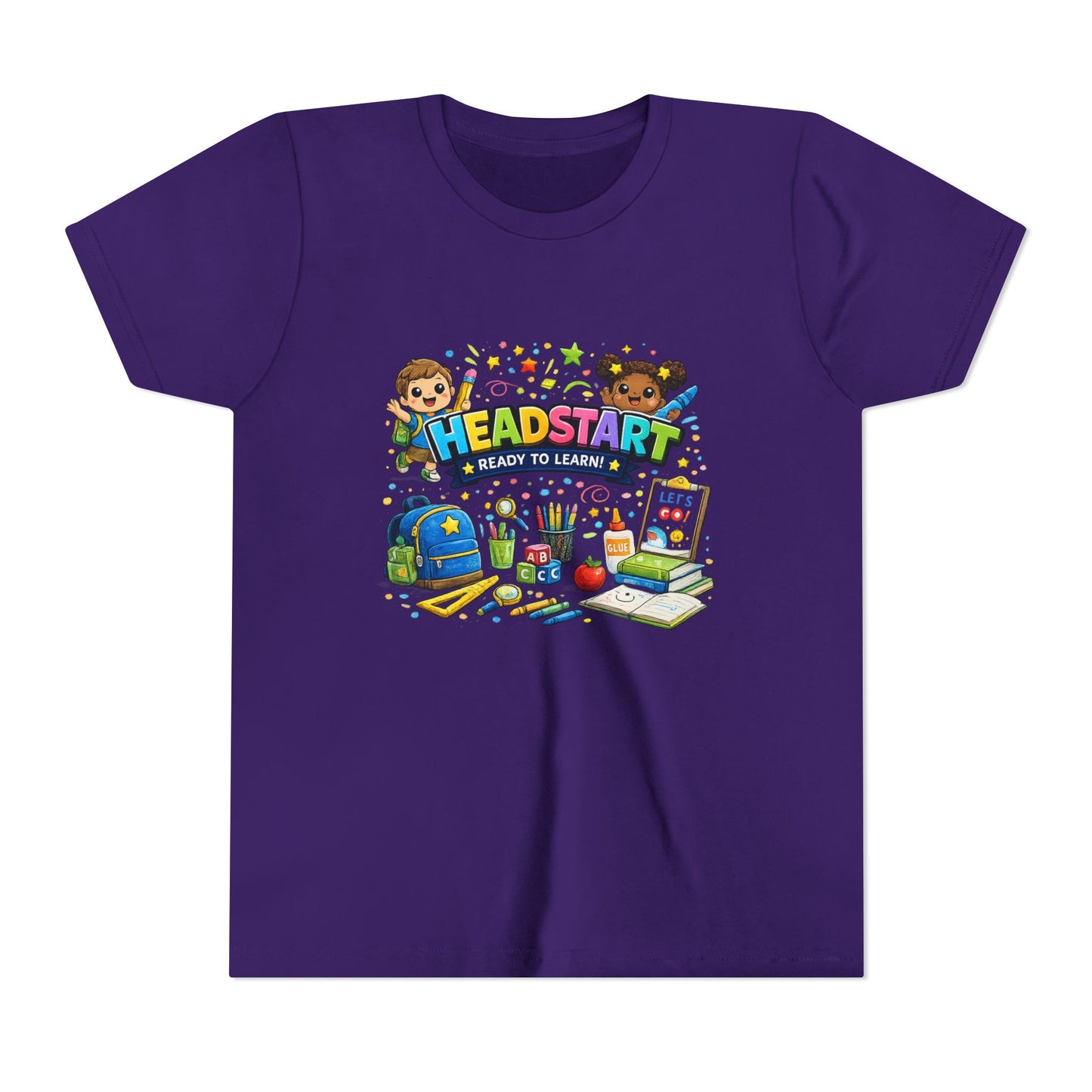 Headstart Kids T-Shirt - Ready to Learn Back-to-School Tee