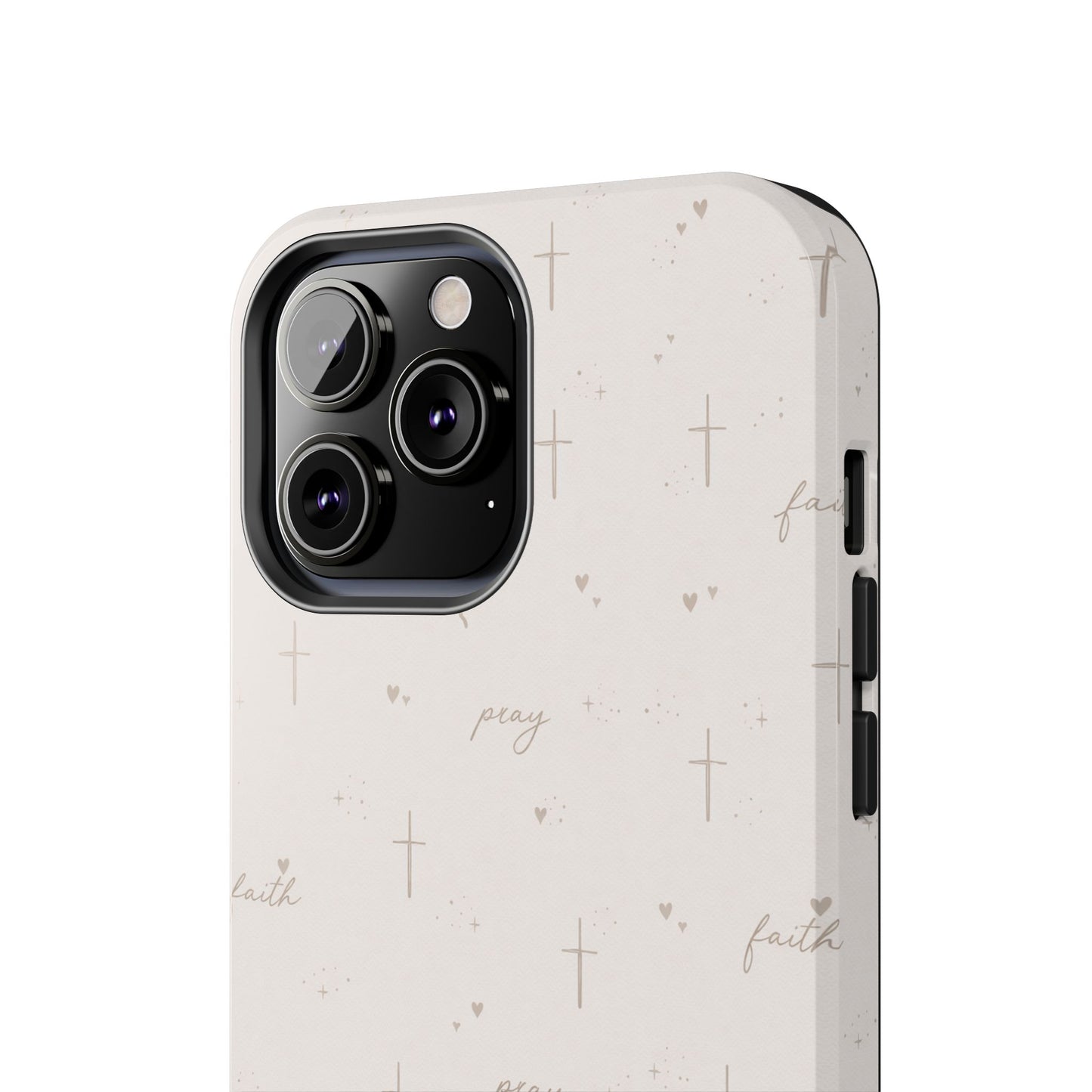 Pray with Faith Phone Case | Christian floral iPhone Case