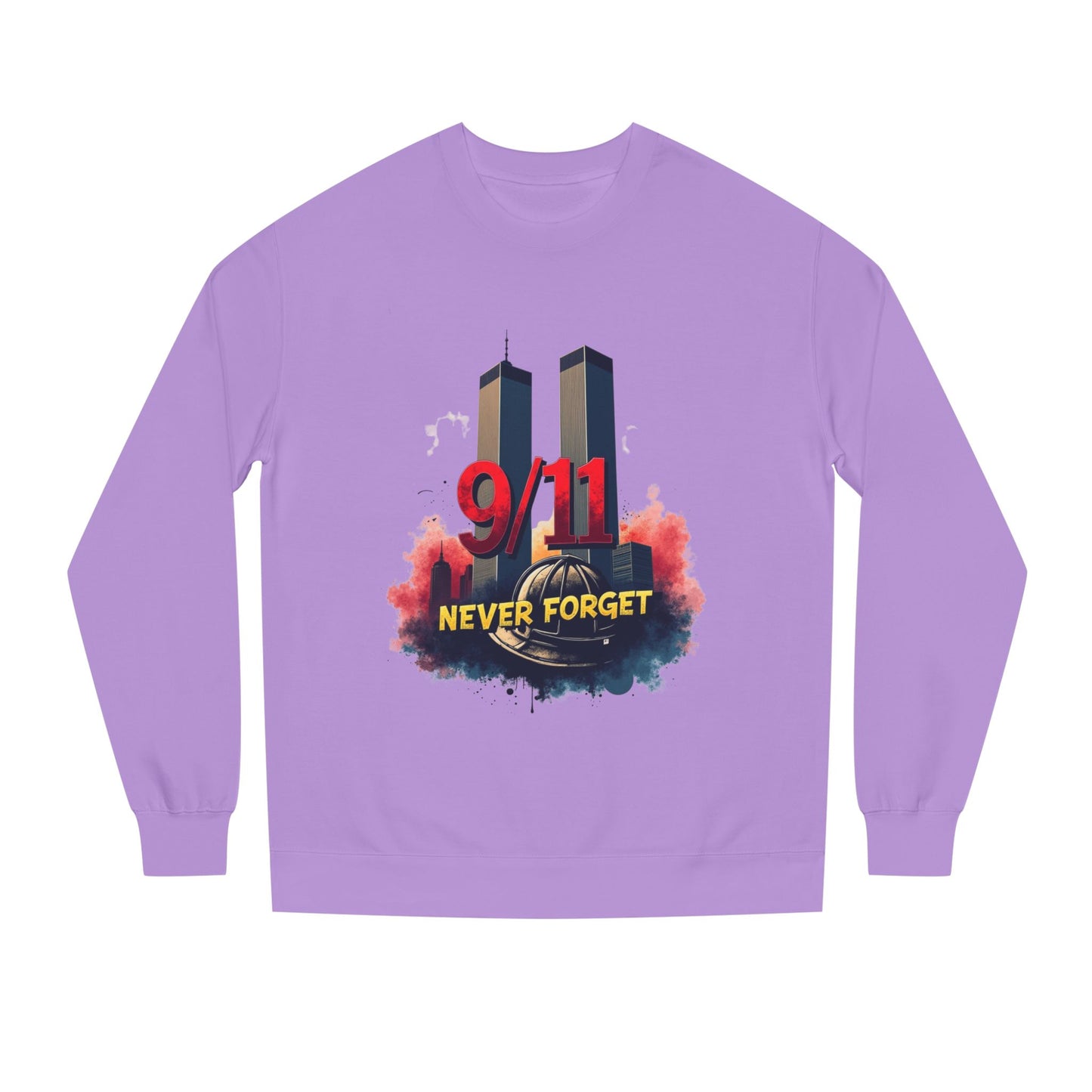 9/11 Never Forget Sweatshirt — Twin Towers Memorial Crewneck