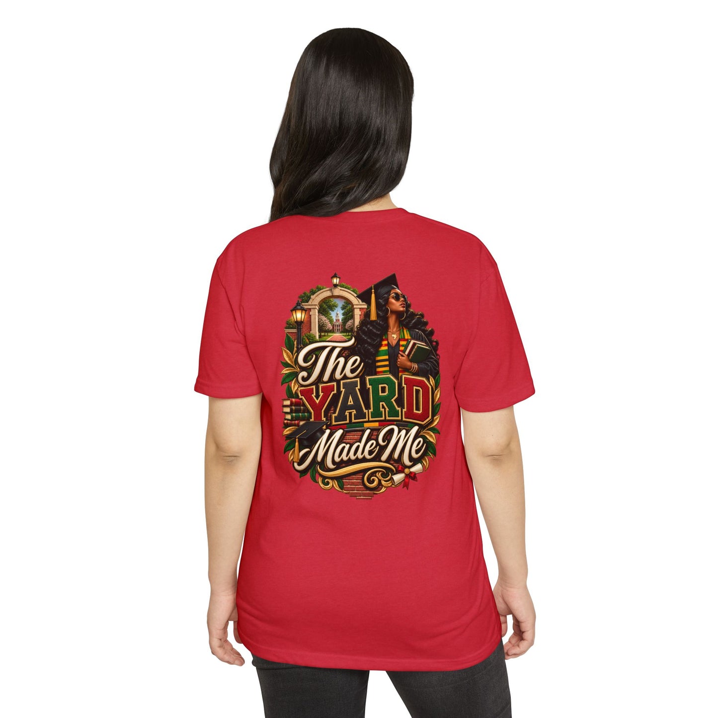The Yard Made Me T-Shirt — Reggae Jamaican Pride Graphic Tee