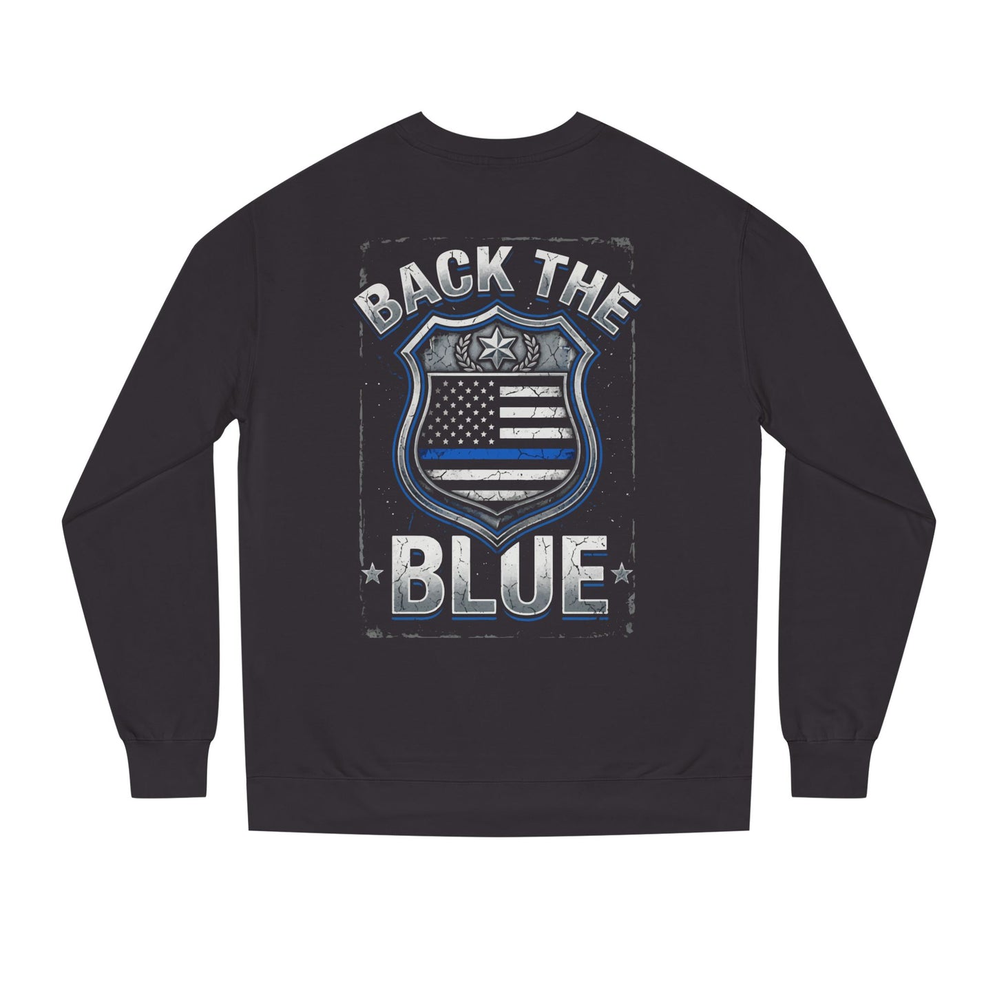 Back the Blue Sweatshirt — Police Support Crewneck