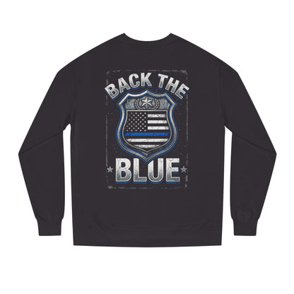 Back the Blue Sweatshirt — Police Support Crewneck