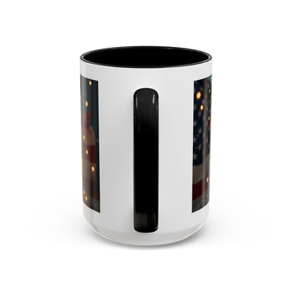 250 Years Commemorative Coffee Mug — Patriotic Eagle & American Flag Accent (11/15oz)