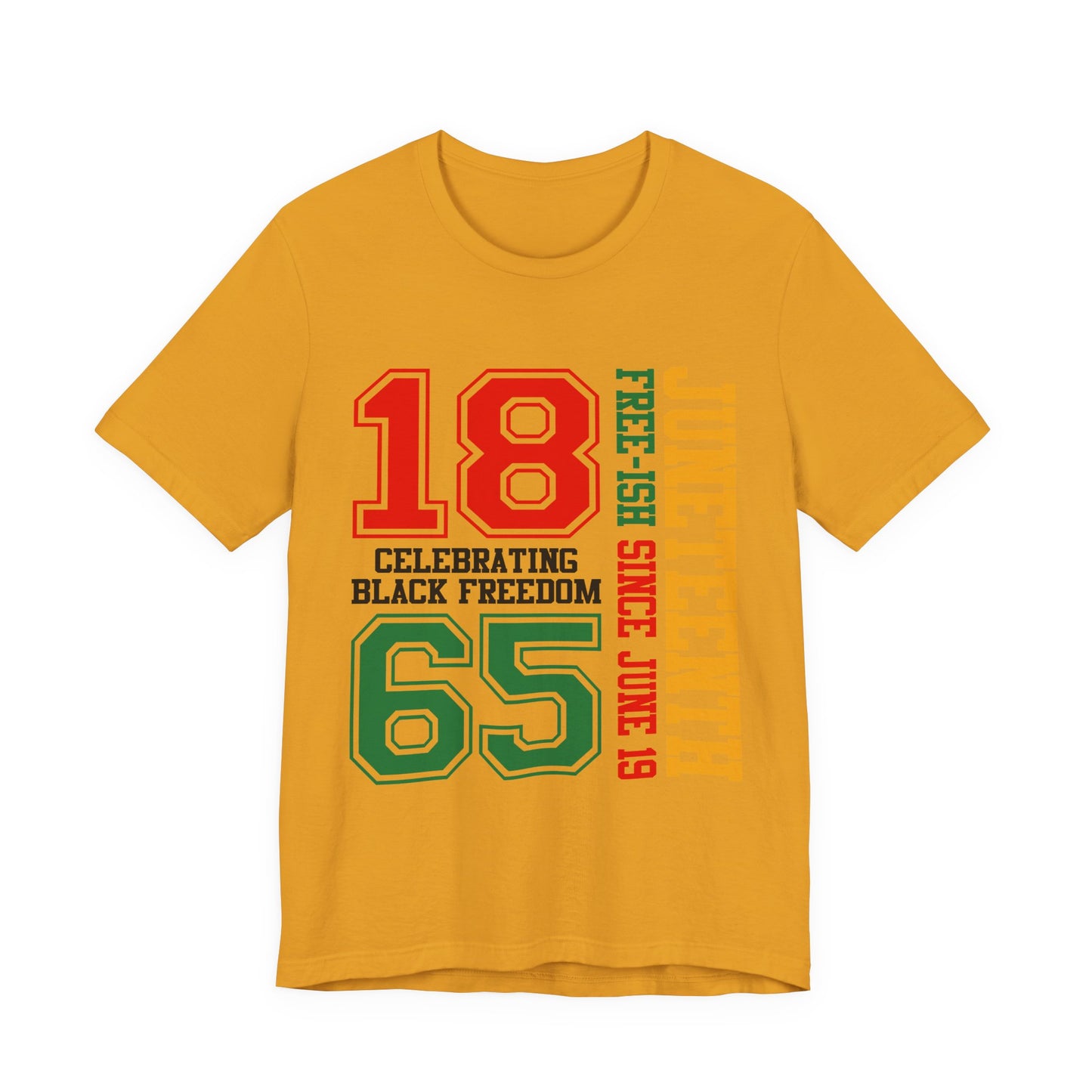 Juneteenth 1865 Celebrating Black Freedom T-Shirt