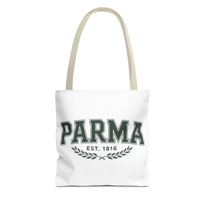 Parma Est. 1816 Tote Bag — Vintage Collegiate Canvas Tote