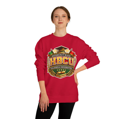 HBCU Crest Sweatshirt — Historically Black Colleges & Universities Crewneck