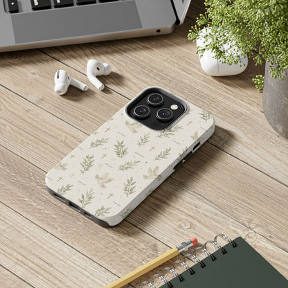 Walk By Faith Phone Case | Christian Floral iPhone Case
