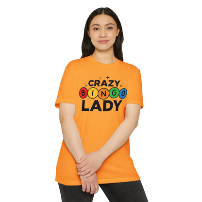 Crazy Bingo Lady T-Shirt — Funny Bingo Lover Tee