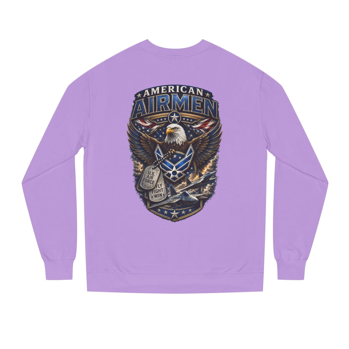 American Airmen Eagle Sweatshirt — Patriotic Air Force Crewneck