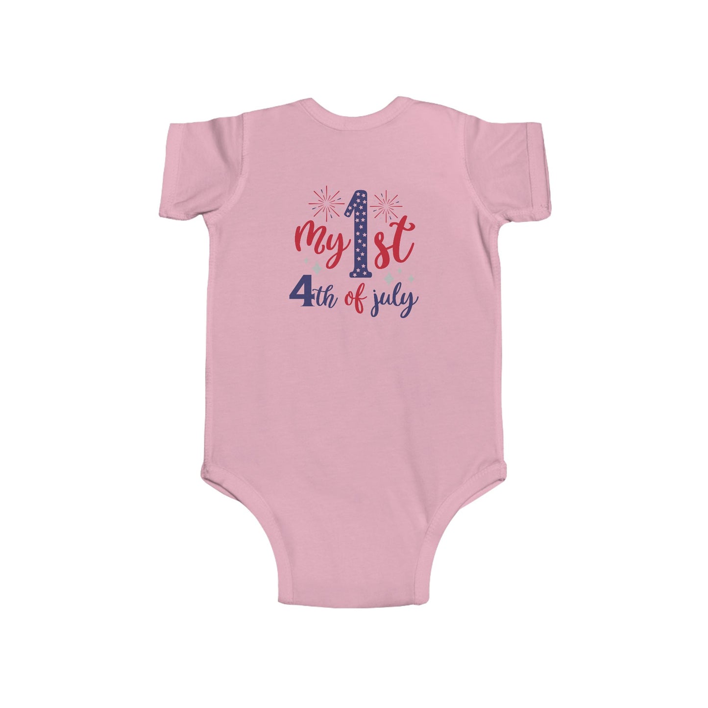My 1st 4th of July Infant Bodysuit — Baby Independence Day Onesie