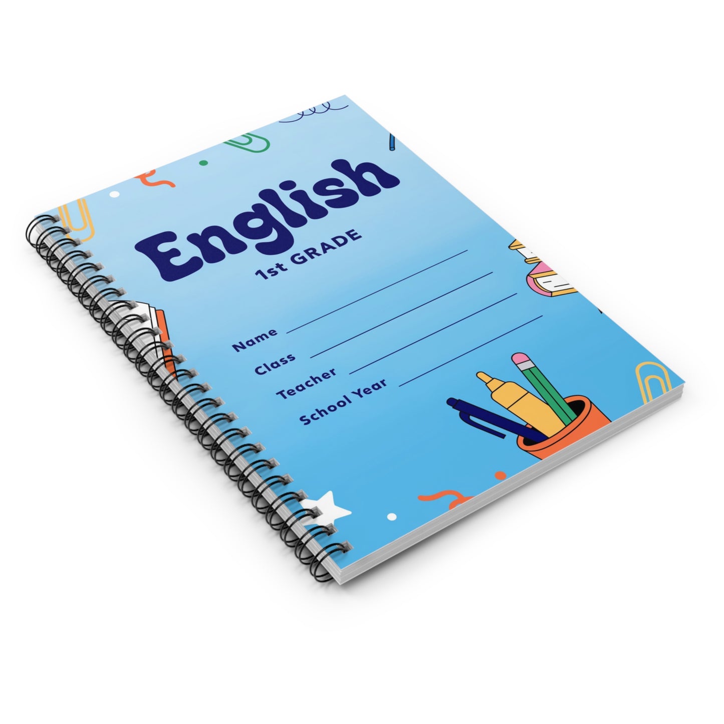 Spiral Notebook - Ruled Line
