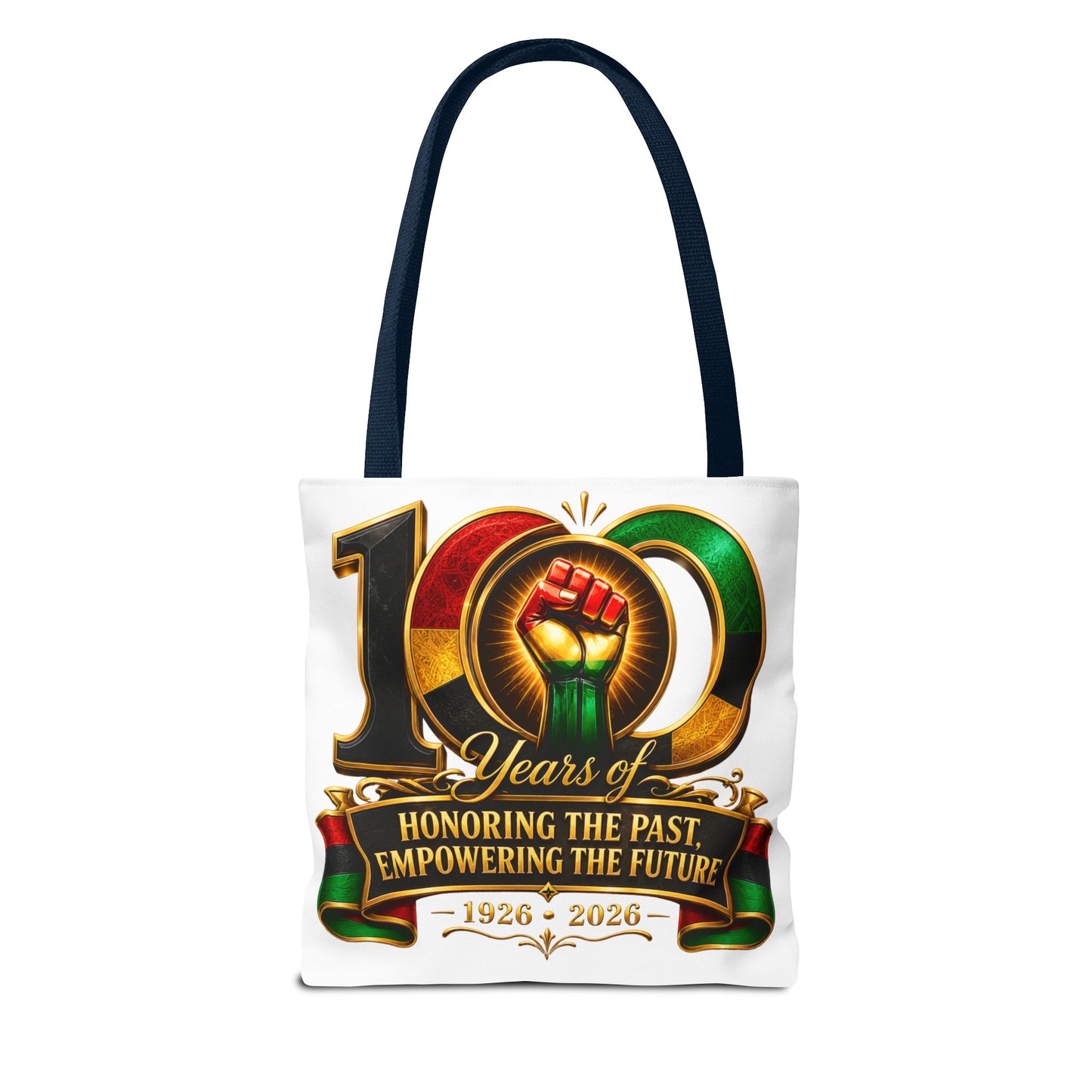 100 Years Commemorative Tote Bag — "Honoring the Past, Empowering the Future" (1926–2026)