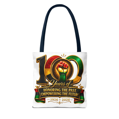 100 Years Commemorative Tote Bag — "Honoring the Past, Empowering the Future" (1926–2026)