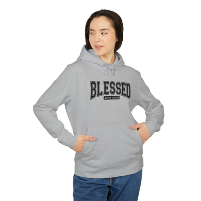 Blessed Hoodie – John 20:21 Christian Pullover, Faith-Based Religious Sweatshirt