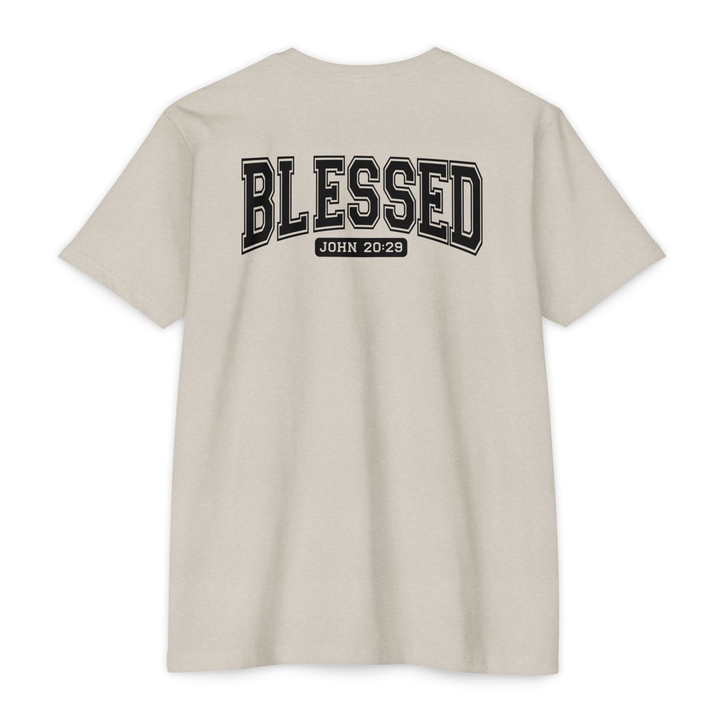 Blessed John 20:29 T-Shirt — Christian Faith Graphic Tee