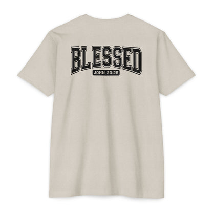 Blessed John 20:29 T-Shirt — Christian Faith Graphic Tee