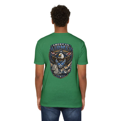 American Airmen Eagle T-Shirt — Patriotic USA Air Force Graphic Tee