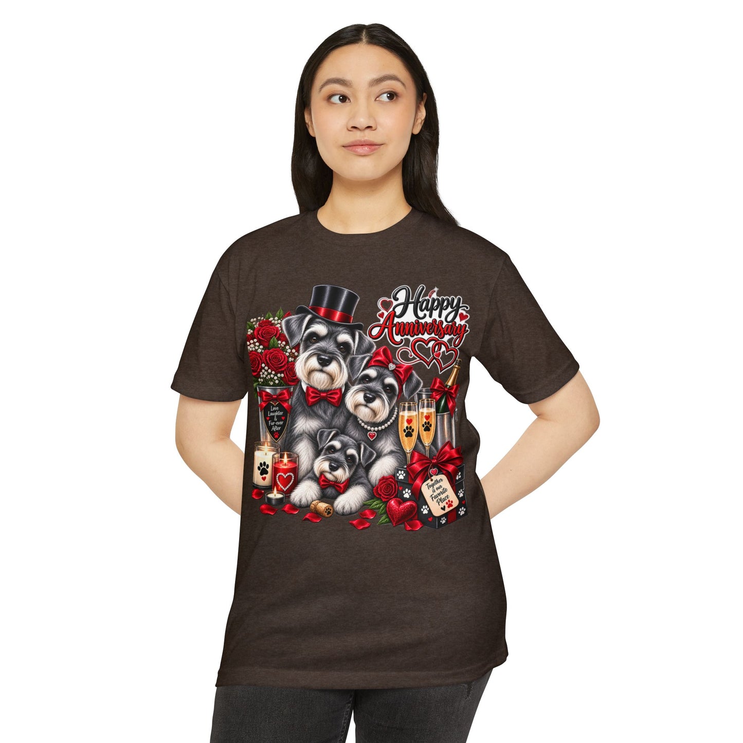 Happy Anniversary Schnauzer T-Shirt