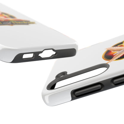Wisdom and Theology Tough Phone Case — Christian Dove & Cross Design