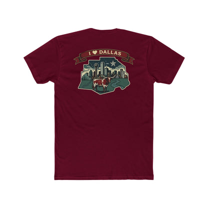 I Heart Dallas Tee — Vintage Dallas Skyline T-Shirt