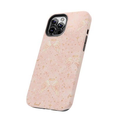 Faith & Grace Angels Phone Case | Christian floral iPhone Case