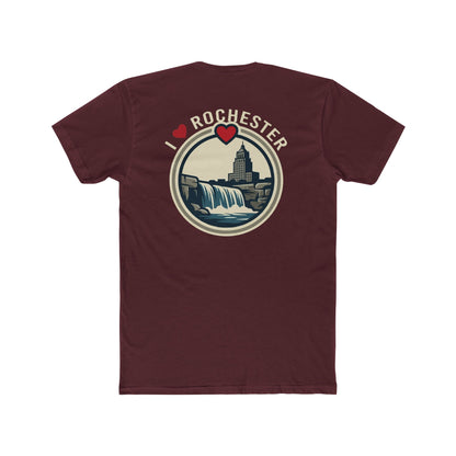Rochester Heart Graphic Tee — I  Rochester Cityscape T-Shirt
