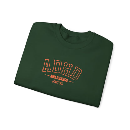 ADHD Awareness Crewneck Sweatshirt